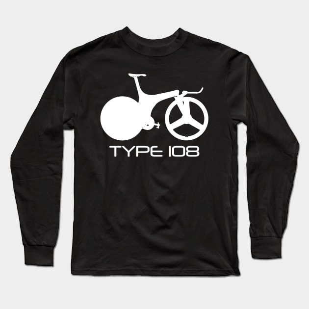 Lotus Sport Type 108 Bicycle Long Sleeve T-Shirt by nutandboltdesign